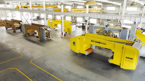 Coupe de pierre de scie à fil multi-diamant pour granit à coupe mixte ou pierre de luxe