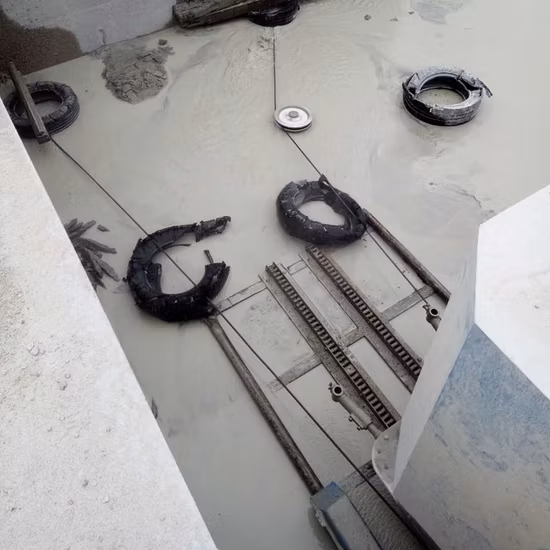 Scie à fil diamanté de 11,5 mm en gros pour la coupe de granit de la mine