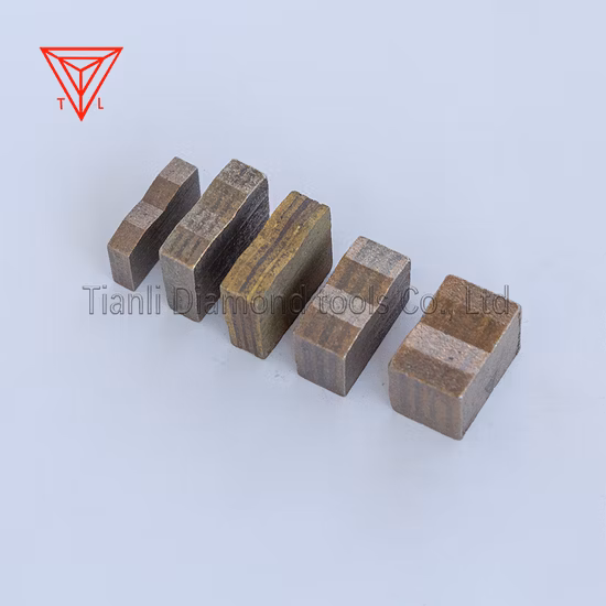 Outils de coupe de segments de lame de scie diamantée en Chine