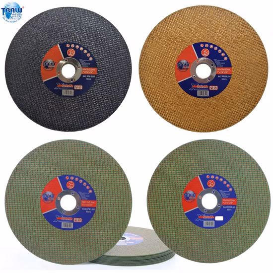 Chine Usine 7′ 180 mm Disque de coupe à grande vitesse, roue de coupe, meule de coupe, meule nouveau type 7 pouces disques de coupe en métal mince 180 mm